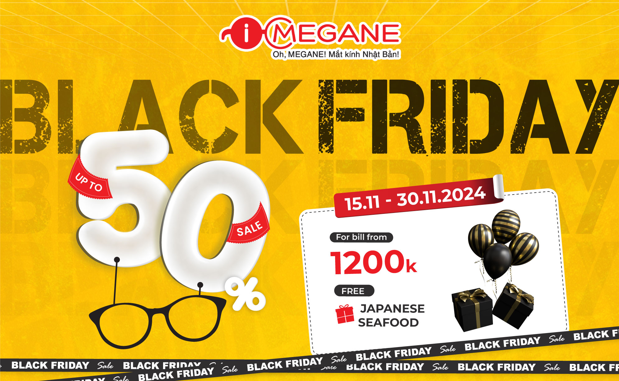 BLACK FRIDAY – 最大50％オフセール